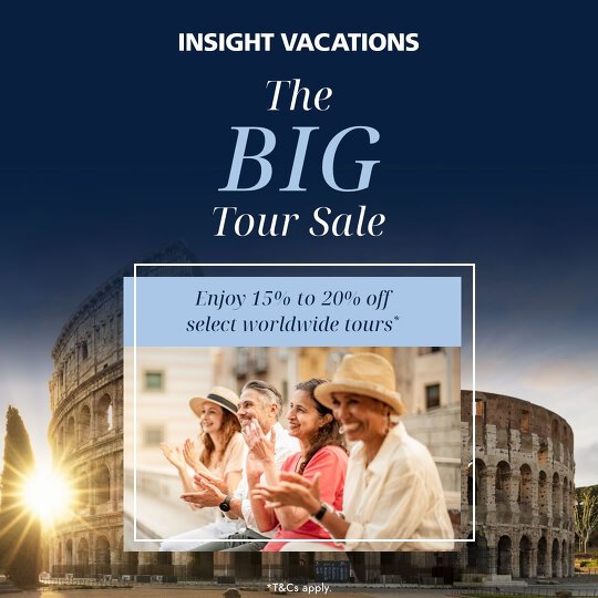 The Big Tour Sale - Insight Vacations