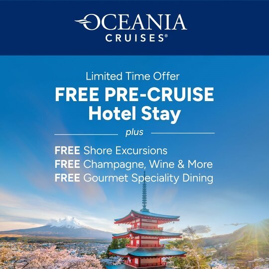 Free Pre-Cruise Hotel Stay