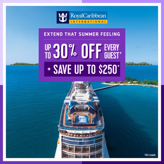 Summer Savings with Royal Caribbean