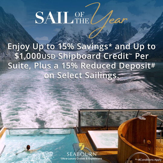 Seabourn's Sail Of The Year