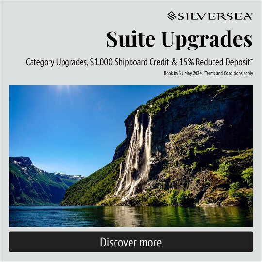 Silversea's Suite Upgrades