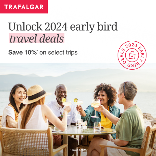 Unlock 2024 early bird travel deals 