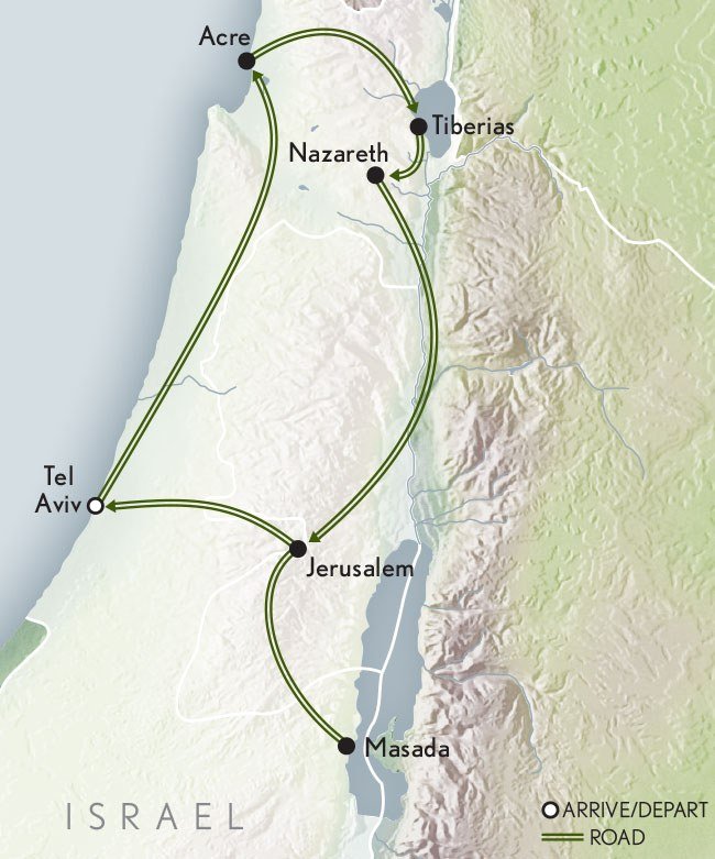 Israel: Crossroads of History - Abercrombie & Kent (9 Days From Tel Aviv to Tel Aviv)