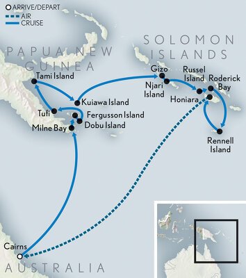 Papua New Guinea Cruises - 2024-2026 Seasons