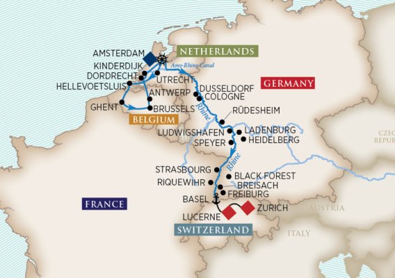 AmaWaterways River Cruises - 2025-2027 Seasons