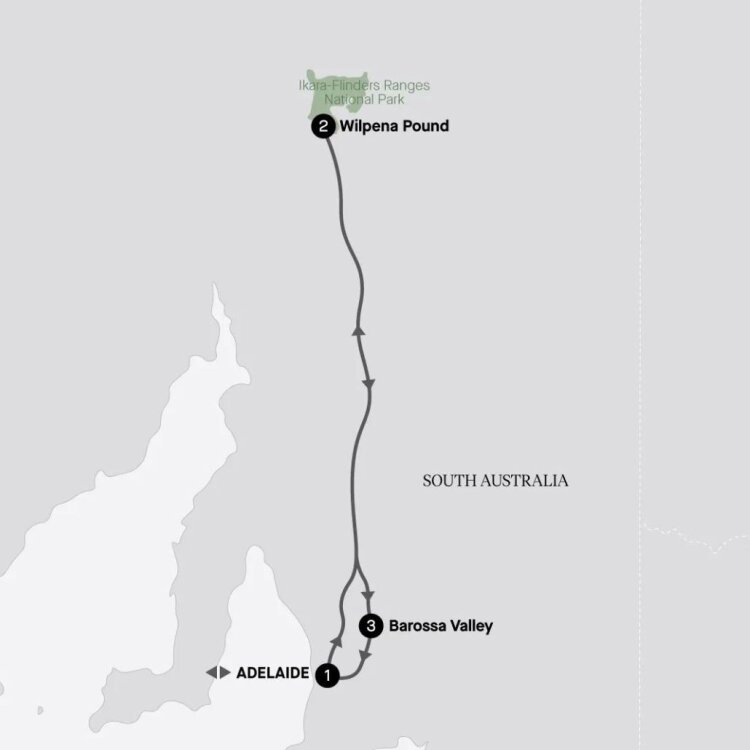 Flinders Ranges To Adelaide South Australia Flinders Ranges and Wineries - APT (7 Days From ...