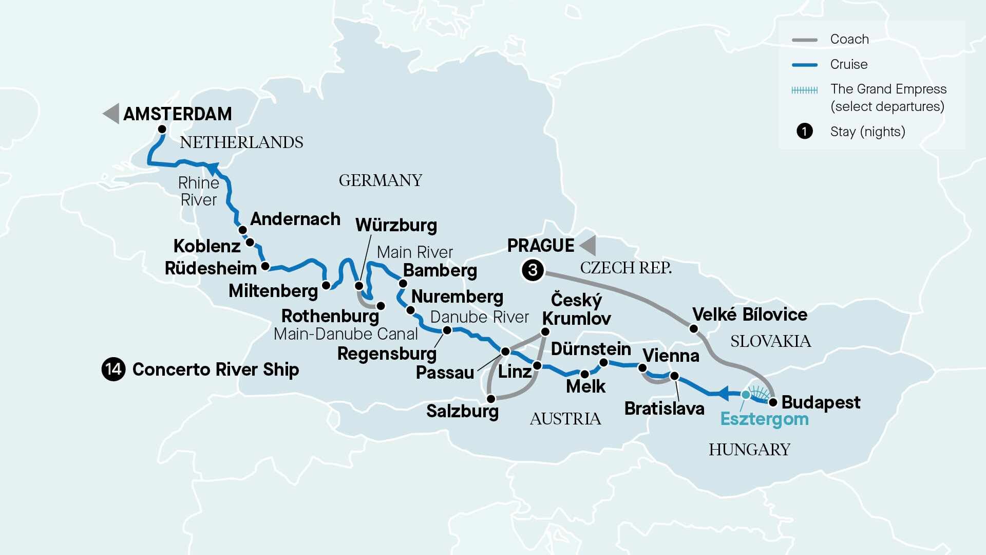 Danube River Cruises - 2022, 2023 & 2024 Seasons