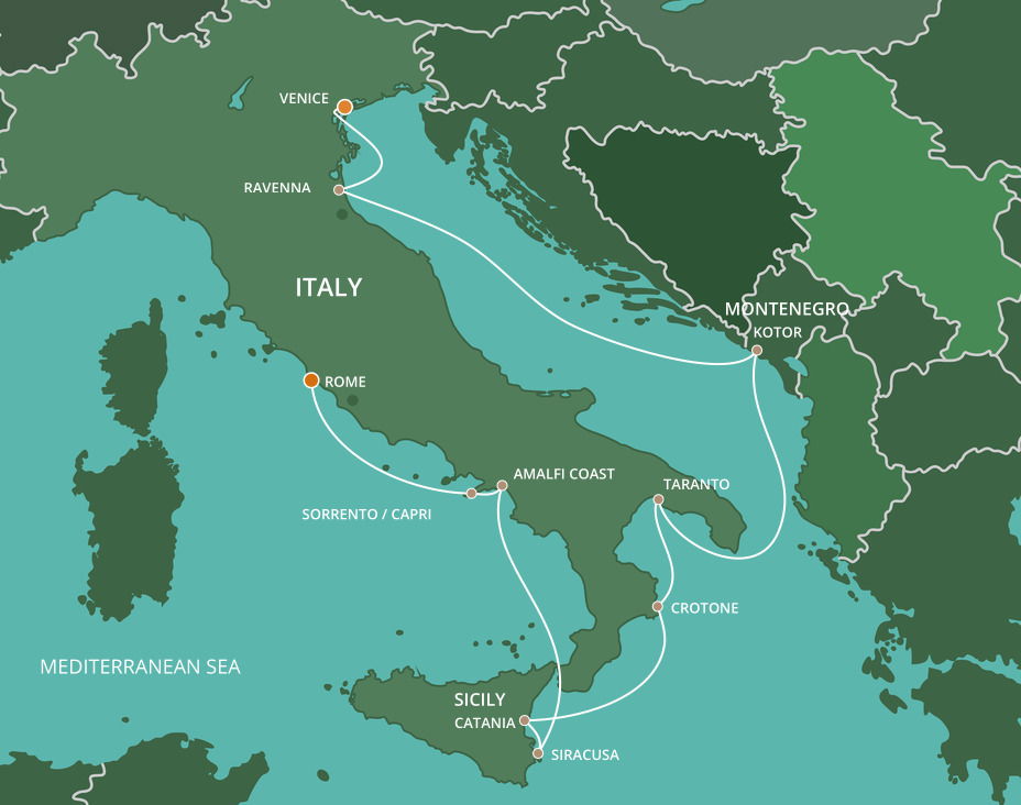 Cruises From Rome To Venice 2024 2026 Seasons 116324 