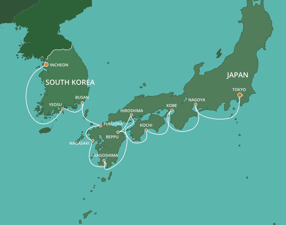 Japan & Korea Intensive: Kobe, Fukuoka & Seoul - Azamara (14 Night ...