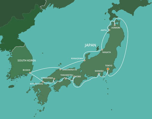 Japan Cruises Starting In April 2024