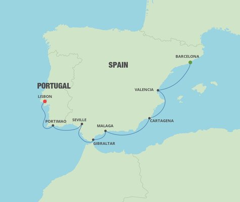 cruise spain and portugal 2022