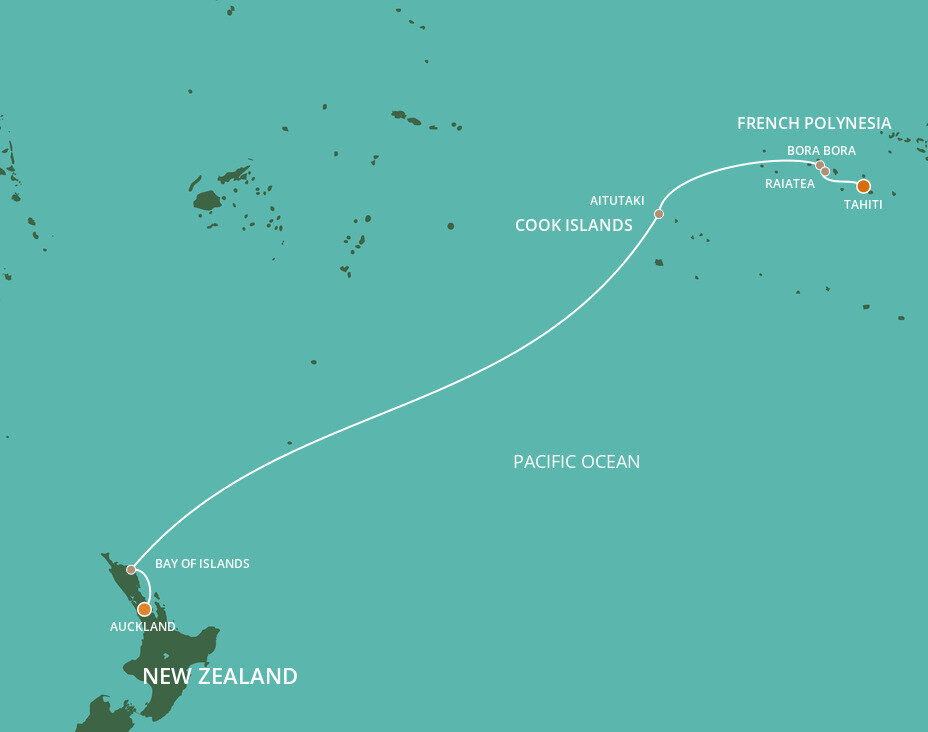 Azamara Explorer South Pacific Explorer Voyage - Azamara (12 Night Cruise from Papeete ...