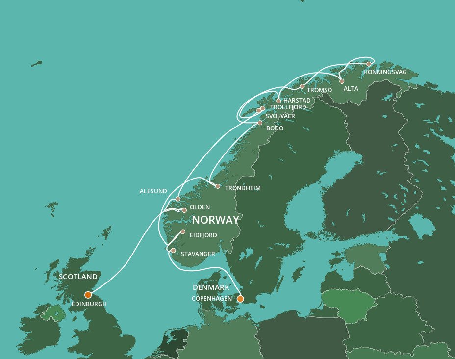 Northern Europe & Baltic Cruises Starting In July 2025