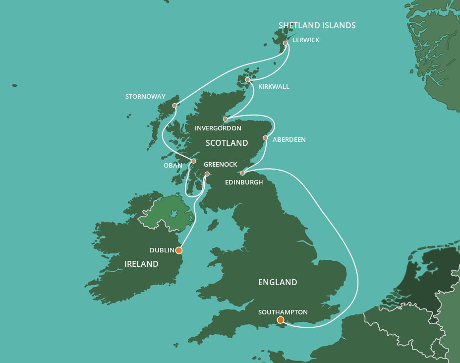 Ireland Cruises 2025 2026 Seasons 98145 