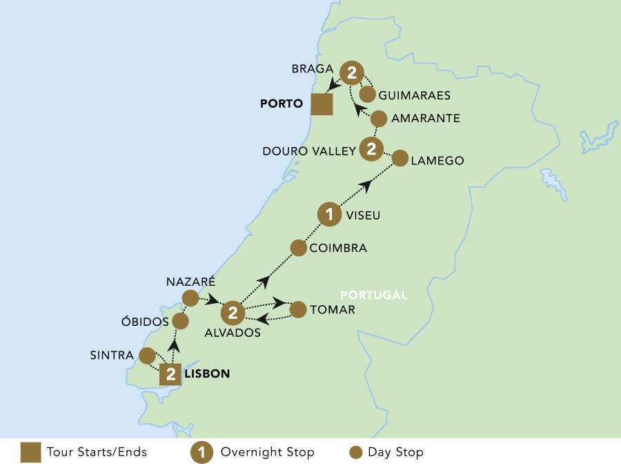 Discover Portugal - Back-roads (10 Days From Lisbon To Porto)