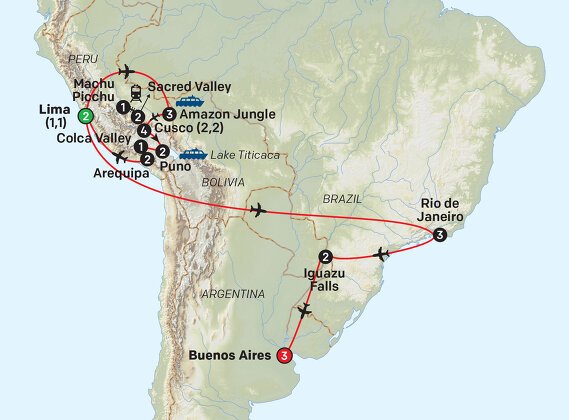south american travel 2023