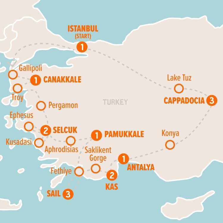 Ultimate Turkey Adventure Busabout 15 Days From Istanbul To Istanbul