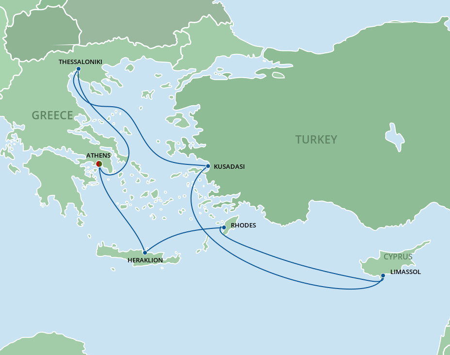 Best Of Greece Cruise - Celebrity Cruises (10 Night Roundtrip Cruise ...