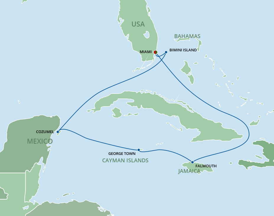 Caribbean: Miami Bahamas Jamaica Puerto Rico [DVD]