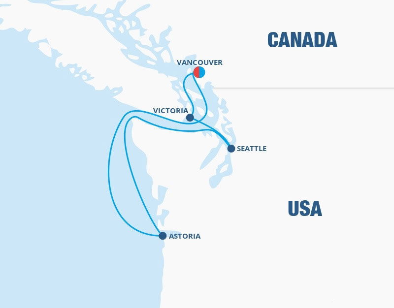 Pacific Northwest Cruise Celebrity Cruises (5 Night Roundtrip Cruise