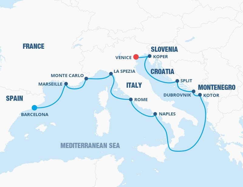 mediterranean cruise october 2024