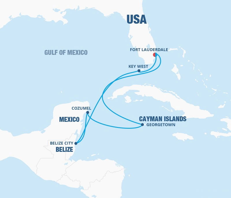 Key West, Belize & Grand Cayman Celebrity Cruises (7 Night Roundtrip