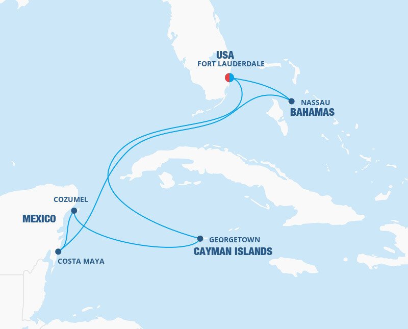 Bahamas, Mexico & Grand Cayman Celebrity Cruises (7 Night Roundtrip