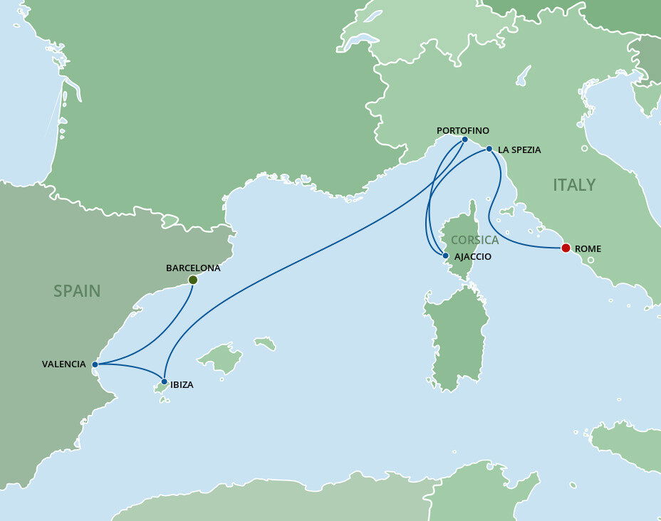 Spain, France, & Italy Celebrity Cruises (7 Night Cruise from