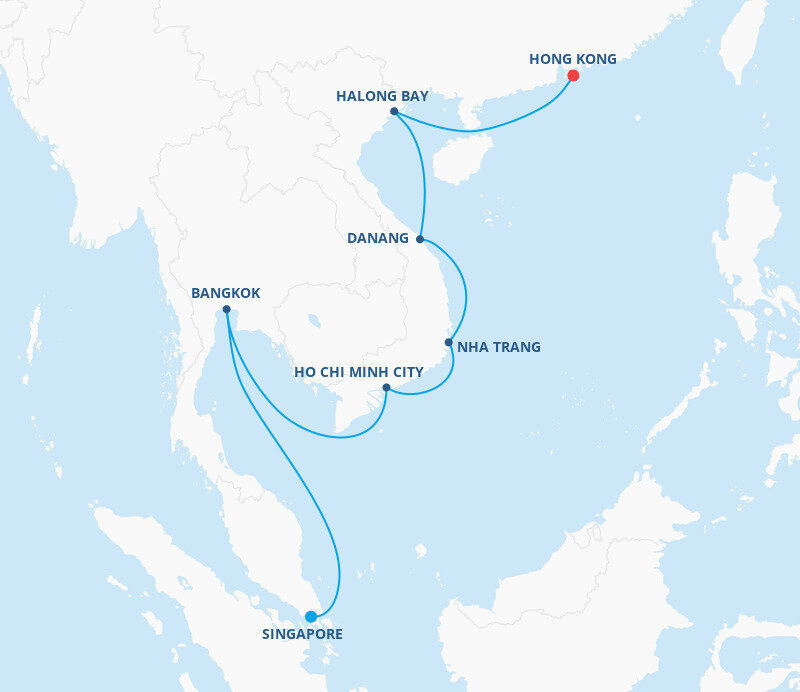 Thailand & Vietnam Cruise - Celebrity Cruises (11 Night Cruise from ...