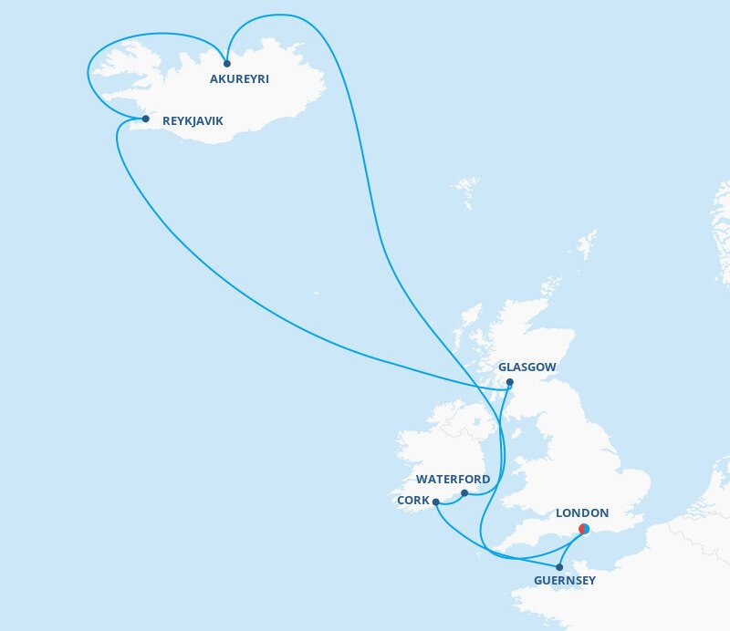 Iceland & Ireland Cruise - Celebrity Cruises (12 Night Roundtrip Cruise