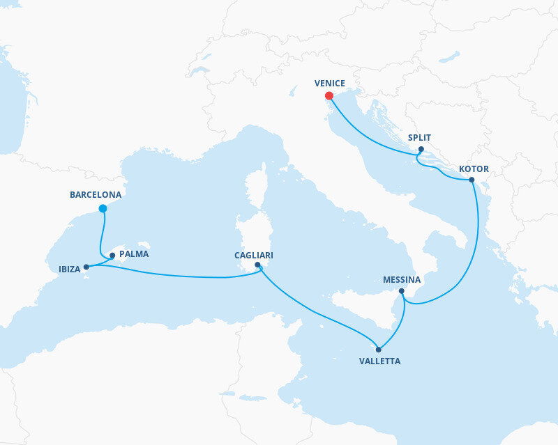 Western Mediterranean Cruise - Celebrity Cruises (11 Night Cruise from