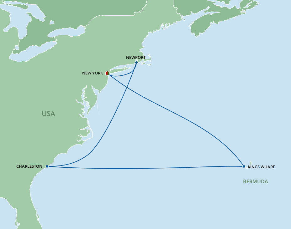Bermuda, Newport & Charleston Celebrity Cruises (9 Night Roundtrip