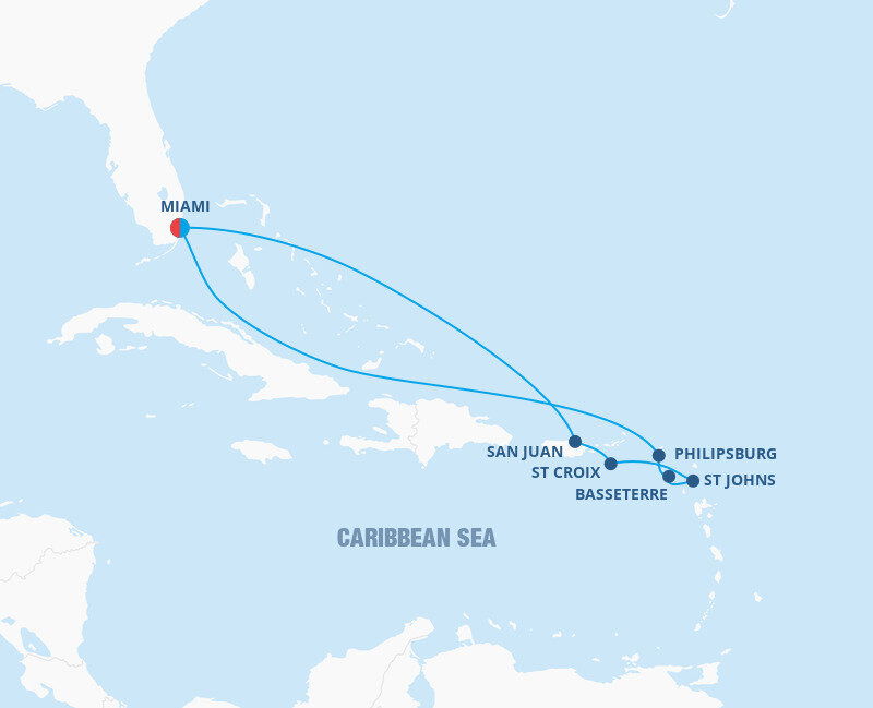 Eastern Caribbean Cruise Celebrity Cruises (9 Night Roundtrip Cruise