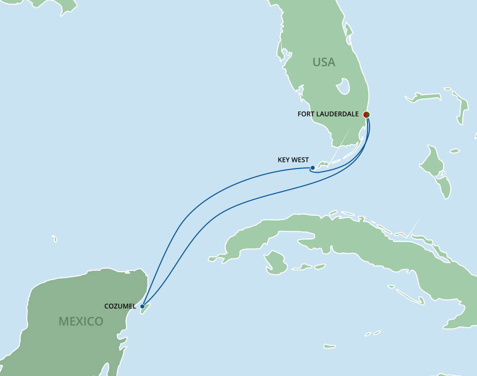 Key West & Mexico Cruise Celebrity Cruises (5 Night Roundtrip Cruise