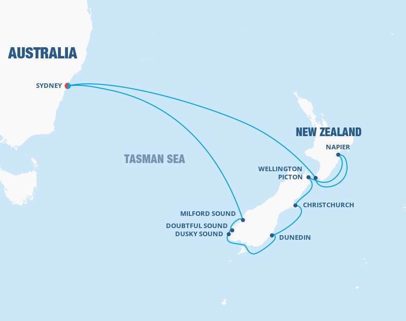 New Zealand Cruise - Celebrity Cruises