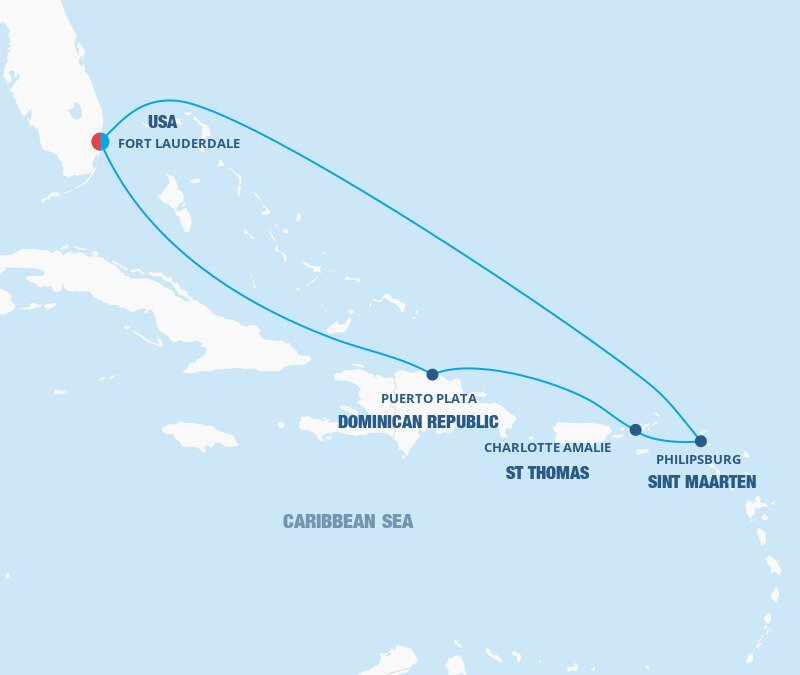 Puerto Plata, St. Thomas & St. Maarten Celebrity Cruises (7 Night