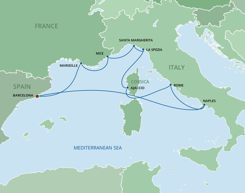 Italian Riviera & France Cruise Celebrity Cruises (9 Night Roundtrip