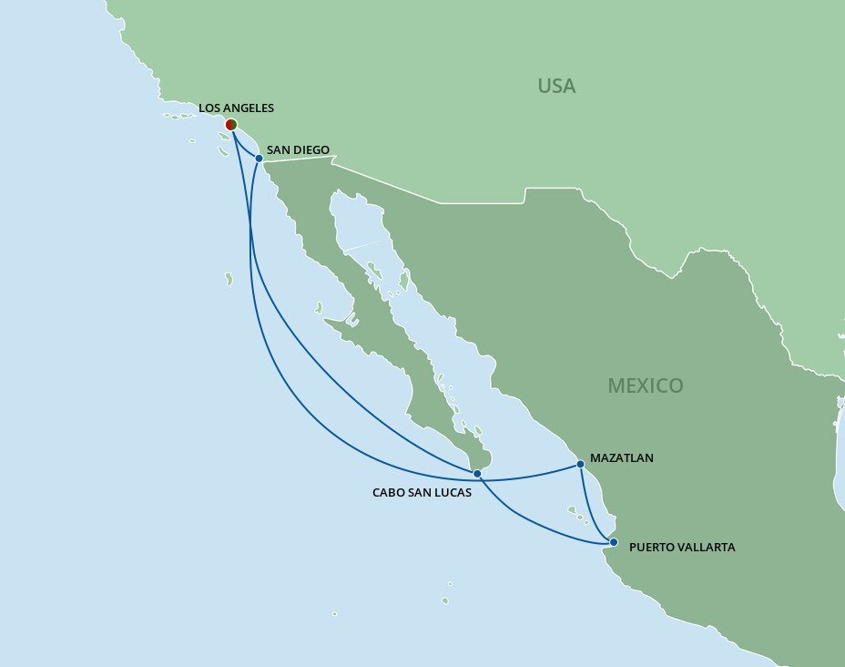 Mexican Riviera Cruise Celebrity Cruises (8 Night Roundtrip Cruise