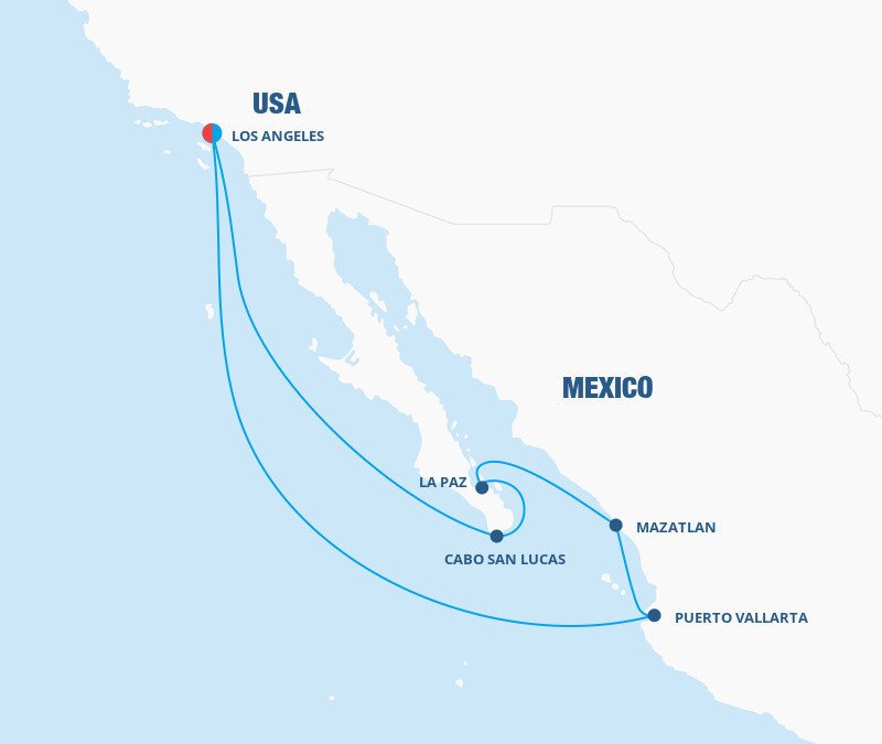 cruises to mexico from oregon