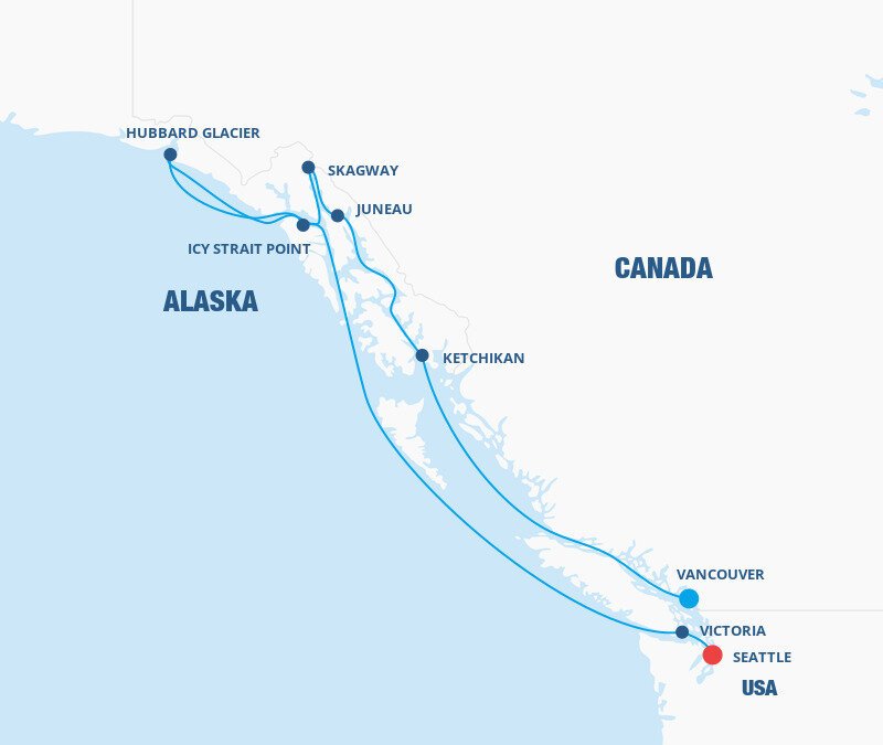 Ultimate Alaska Cruise Celebrity Cruises (9 Night Cruise from