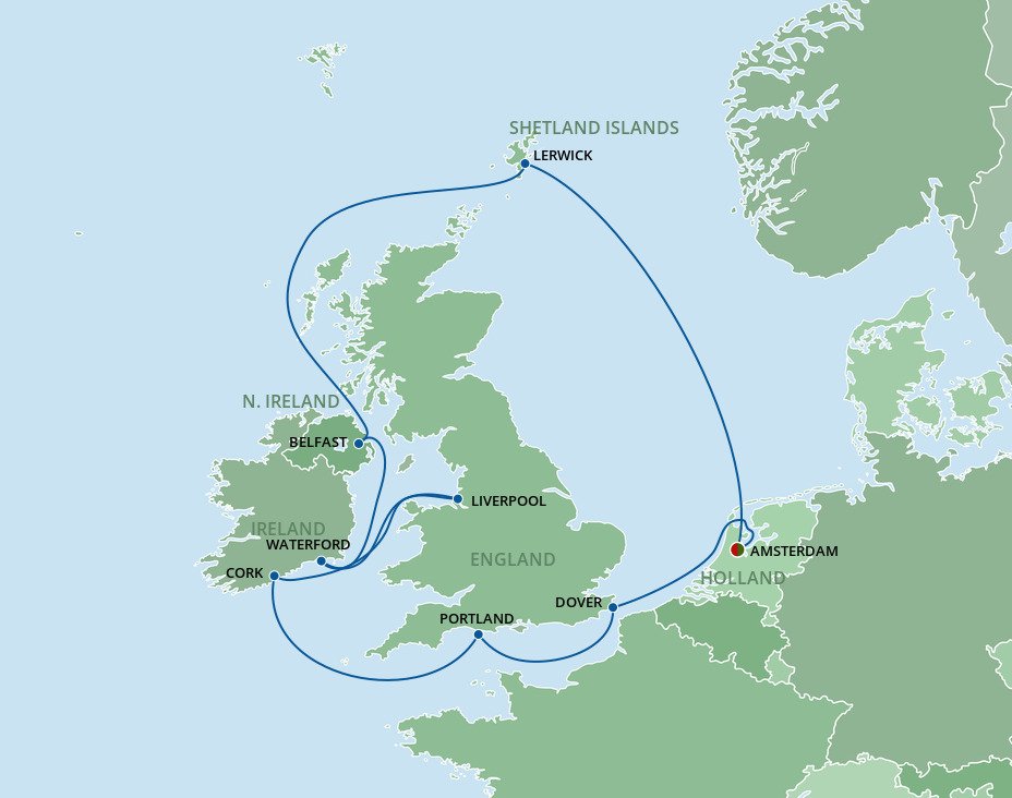 Holland America British Isles Cruise 2024 - Libby Othilia