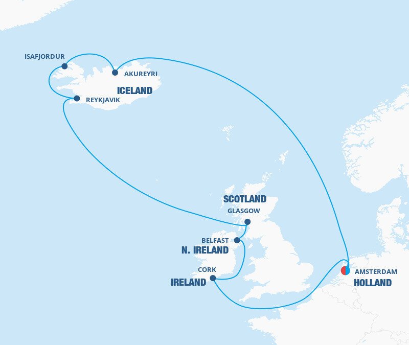 iceland ireland cruise 2023