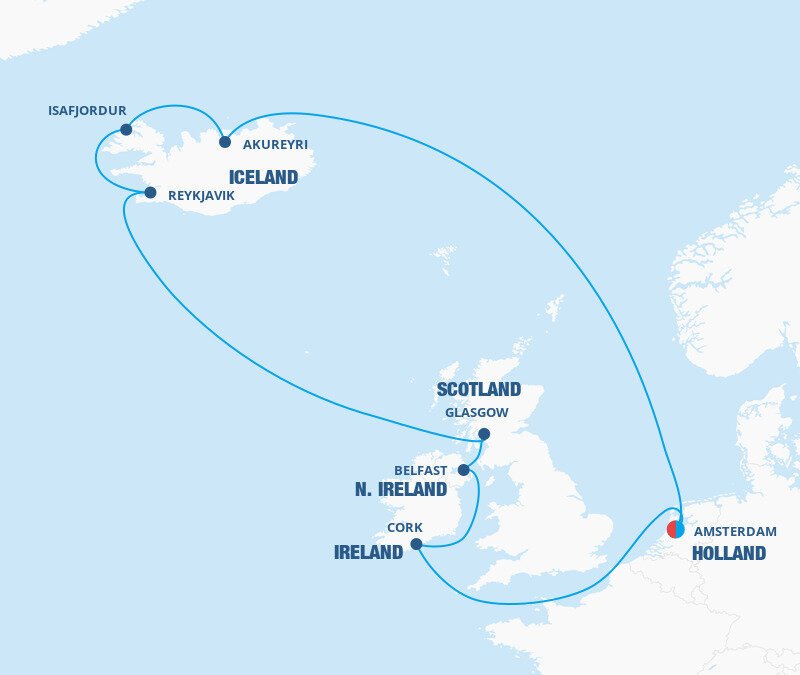 Iceland & Ireland Cruise - Celebrity Cruises (12 Night Roundtrip Cruise