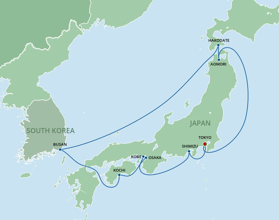 Japan Cruises - Celebrity Cruises - 2025 & 2025 Seasons