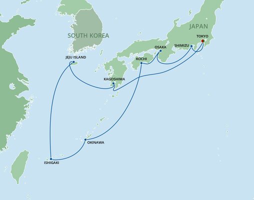 cruises japan may 2023
