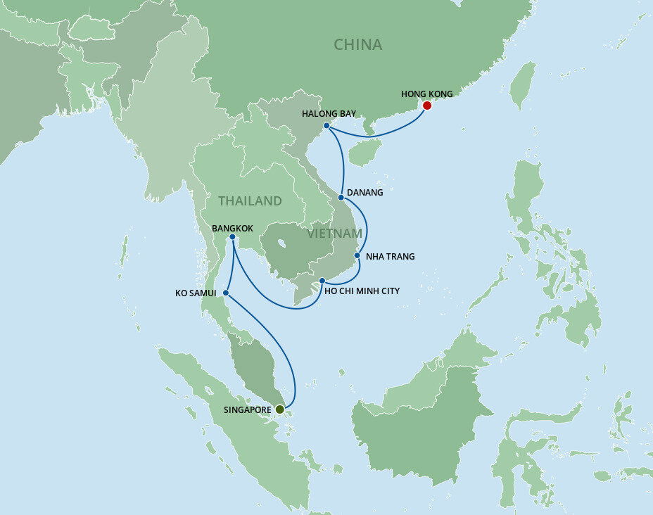 Thailand & Vietnam Cruise Celebrity Cruises (12 Night Cruise from