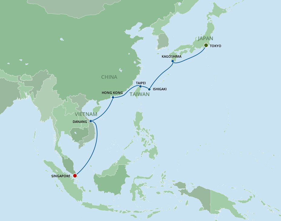 northeast asia cruises