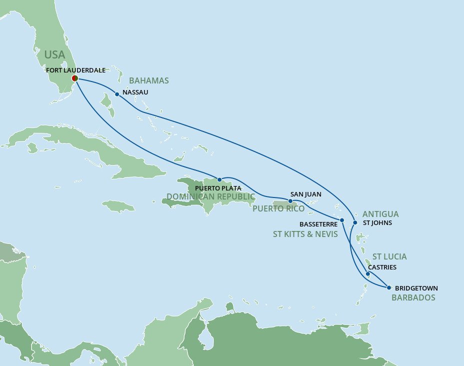 Cruises Eastern Caribbean 2024 - 66354