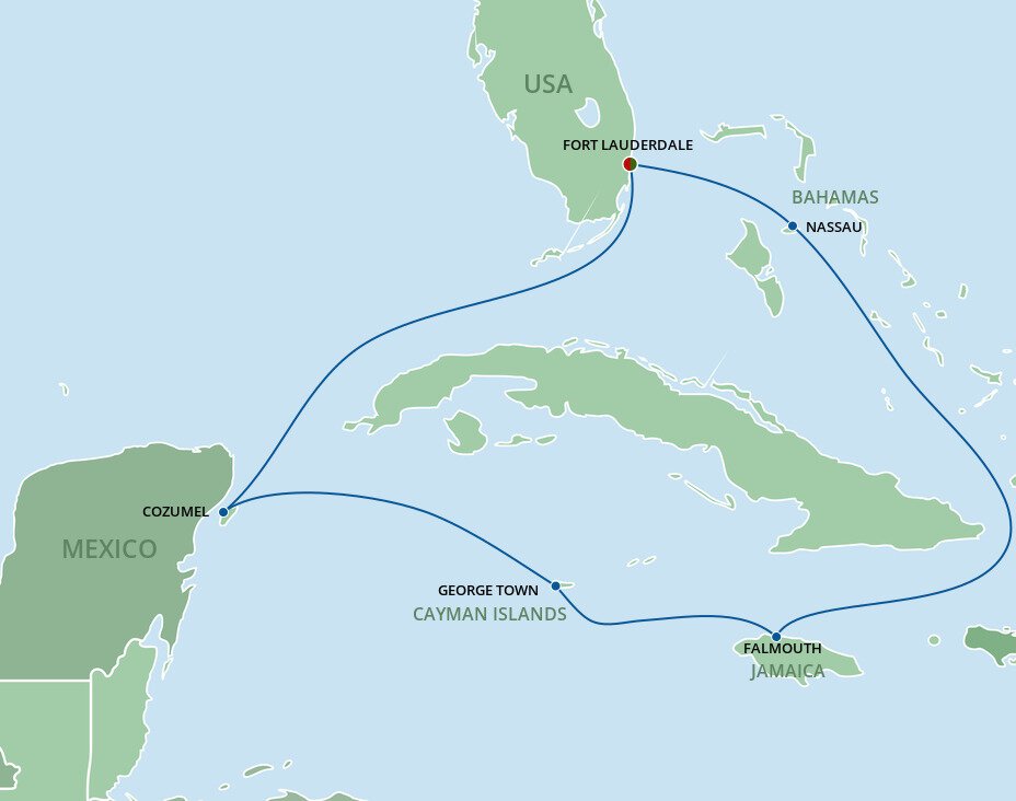 Jamaica, Grand Cayman, & Mexico Celebrity Cruises (7 Night Roundtrip