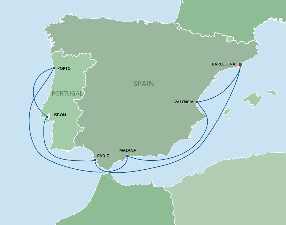 Best Of Spain & Portugal Celebrity Cruises (10 Night Roundtrip Cruise